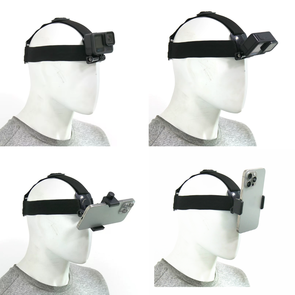 POV head strap mount for GoPro Hero action camera