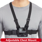 chest strap mount for action cameras