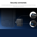 insta360 x5 audio adapter charging port