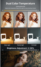 RGB Ring Light
Selfie Ring Light
Portable RGB Selfie Lamp
Rechargeable Ring Light
RGB Video Light
Ring Light with Phone Holder
Ring Light for TikTok
Ring Light for YouTube
Ring Light for Live Streaming
Ring Light for Makeup
Ring Light for Photography
Outdoor Ring Light
magnetic RGB light
RGB with magnetic Holder 
