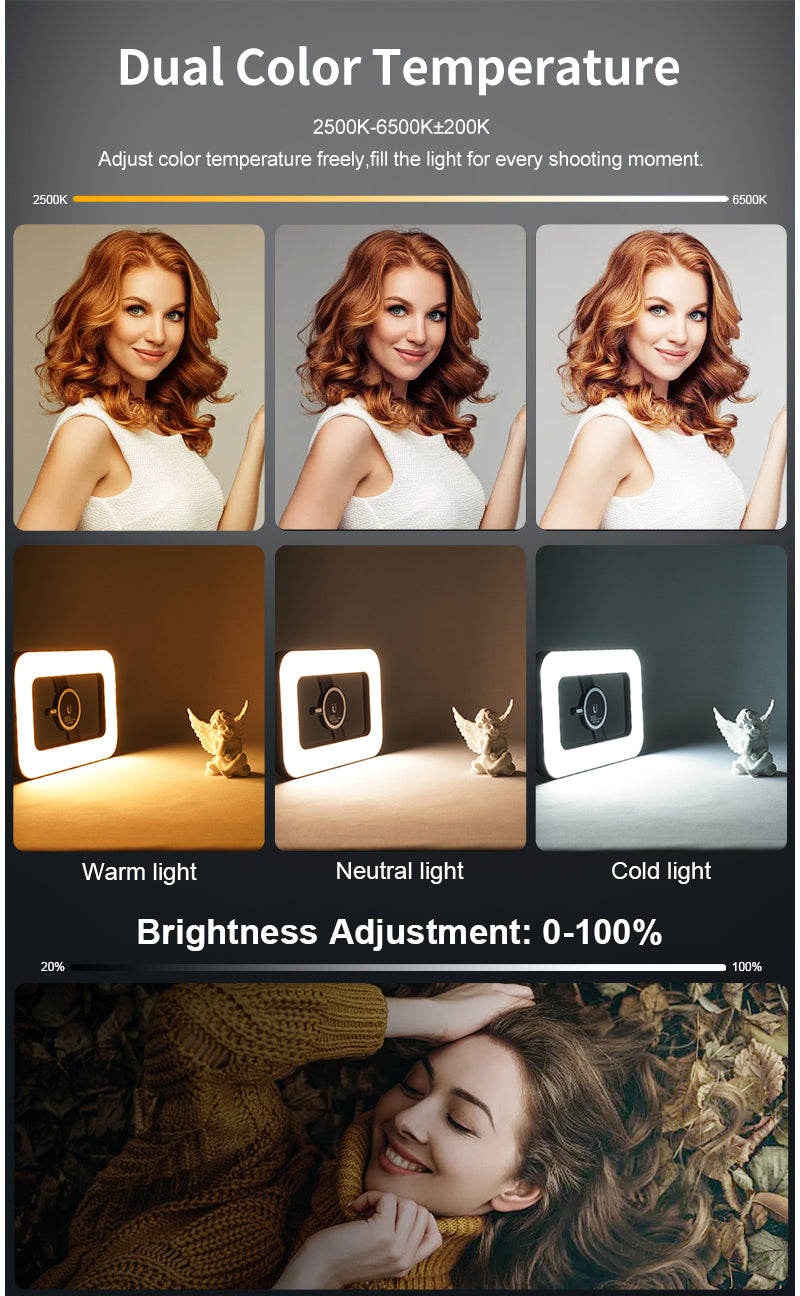 RGB Ring Light
Selfie Ring Light
Portable RGB Selfie Lamp
Rechargeable Ring Light
RGB Video Light
Ring Light with Phone Holder
Ring Light for TikTok
Ring Light for YouTube
Ring Light for Live Streaming
Ring Light for Makeup
Ring Light for Photography
Outdoor Ring Light
magnetic RGB light
RGB with magnetic Holder 

