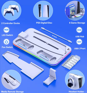 PS5 charging dock station accesories for PS5