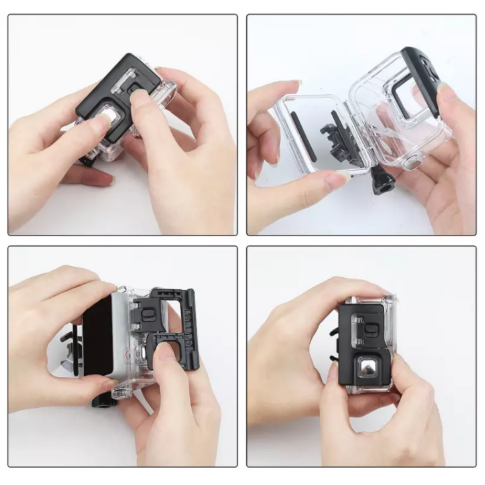 action camera waterproof case for snorkeling