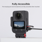 cnc aluminum l bracket for action camera