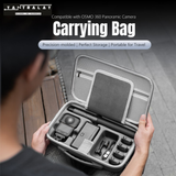 Compact carry bag with shoulder strap for DJI OSMO 360 camera