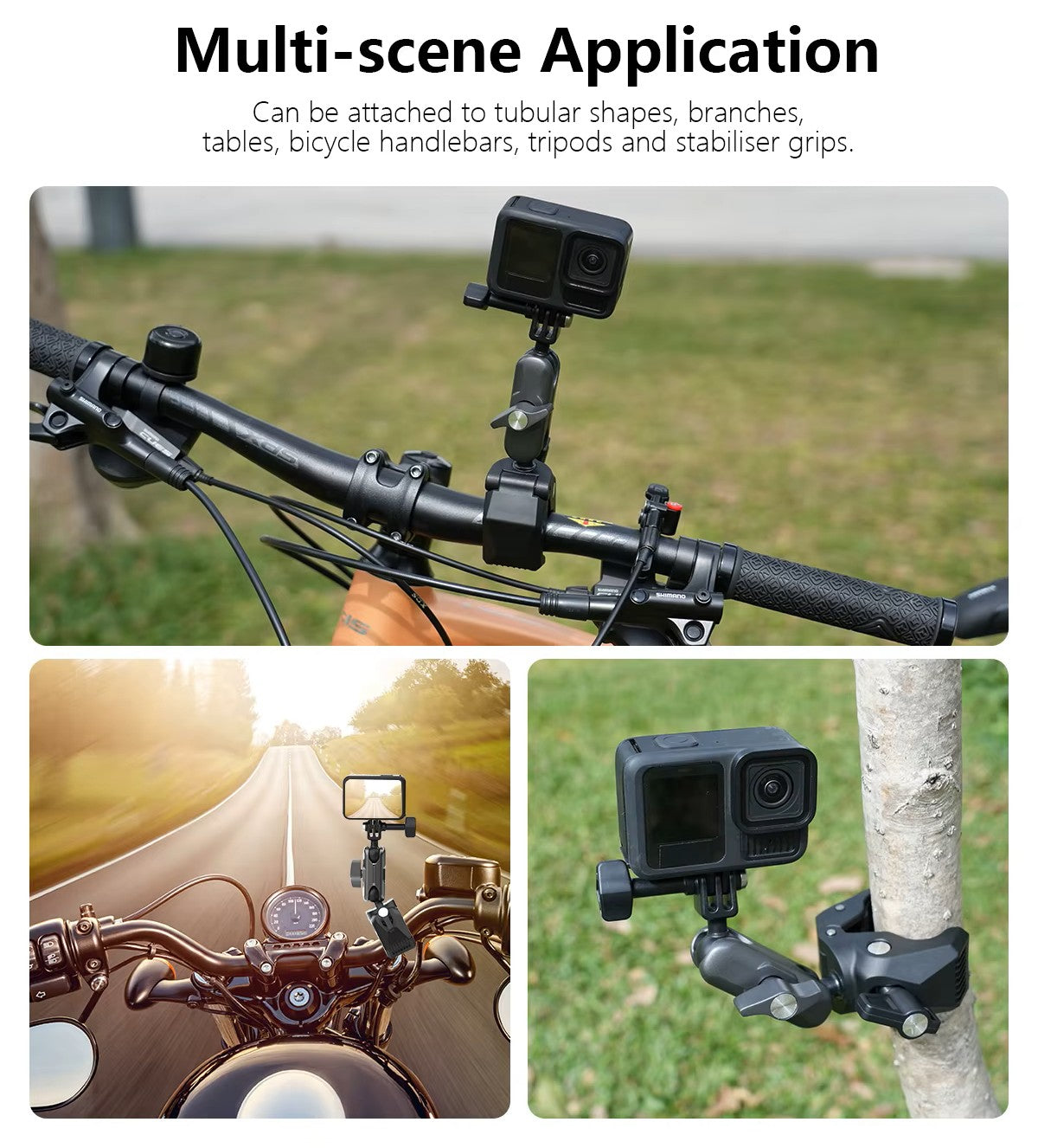 Yantralay Motorcycle Mount Bike Handlebar mount