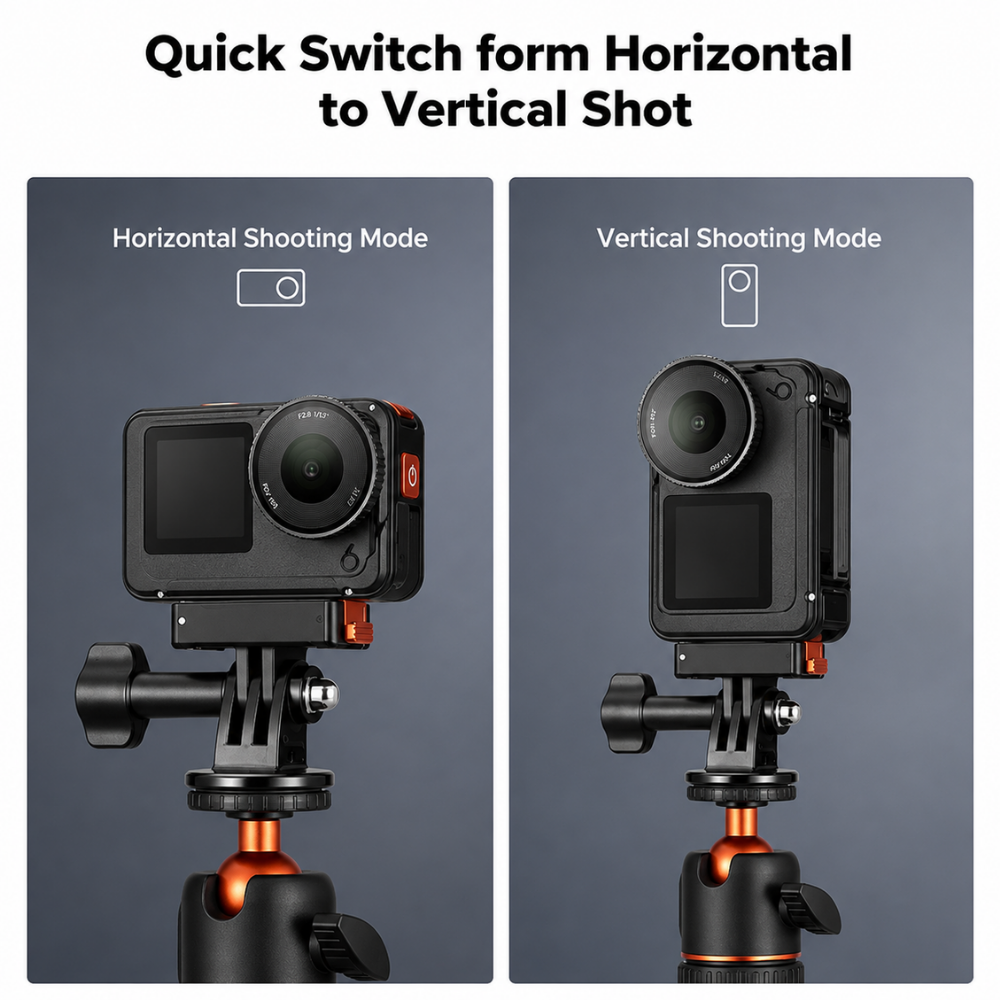 Magnetic Adapter Mount with dual claw quick release