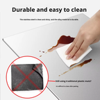 Aluminum Mouse Pad Double Sided Waterproof Gaming Mat