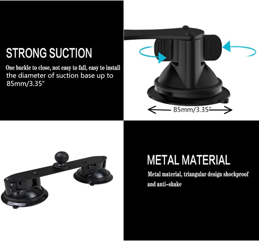 Car windshield camera mount