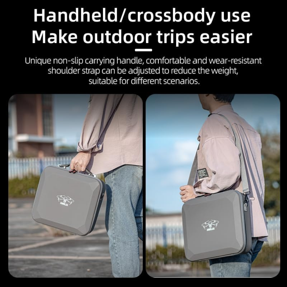 hard shell pu drone bag air 3
