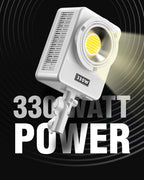 High-power 330W LED video light for professional broadcasting