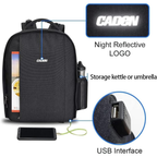 waterproof nylon camera backpack for travel and outdoor shooting