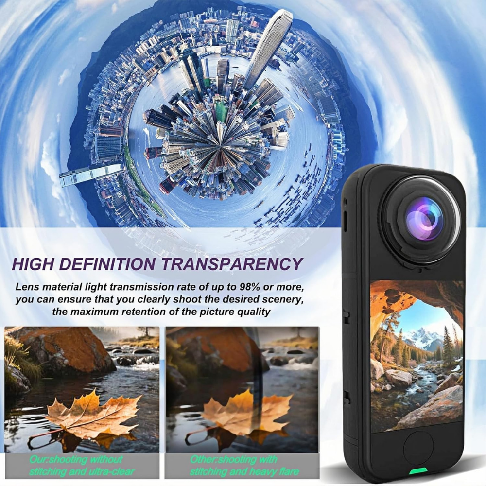 Insta360 X4 Air lens protector high clarity glass