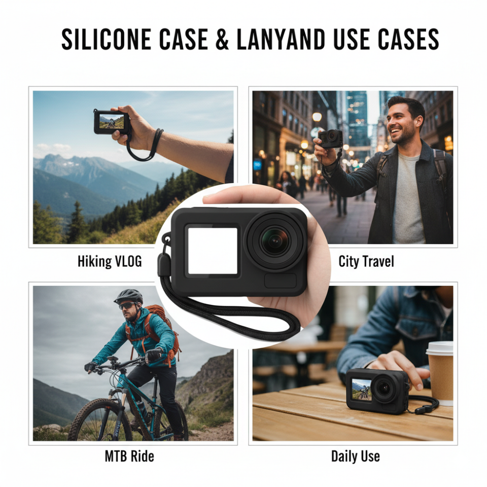 Screen protector and hydrogel film for DJI Osmo Action 5 Pro