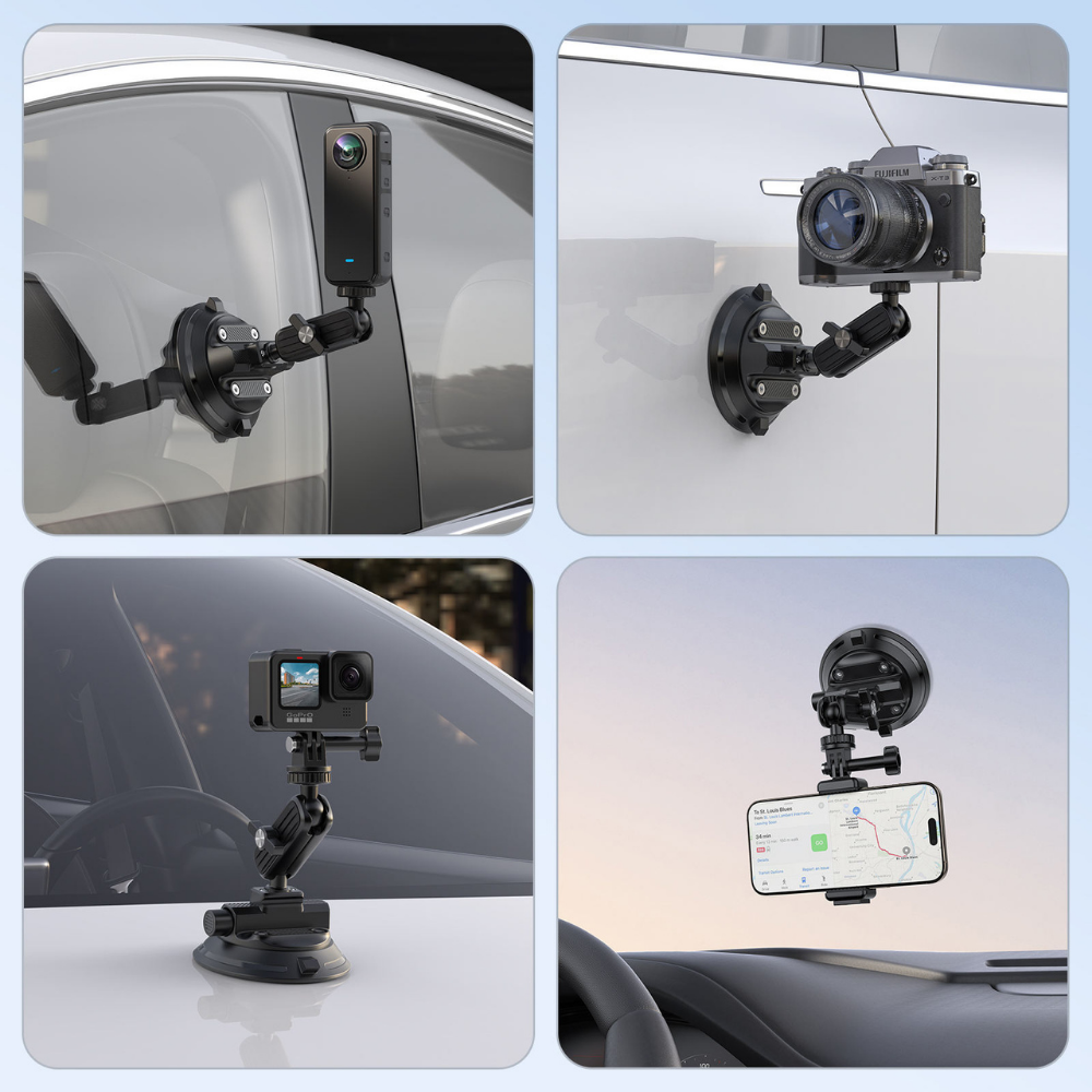 instax360 x5 suction mount with magic arm