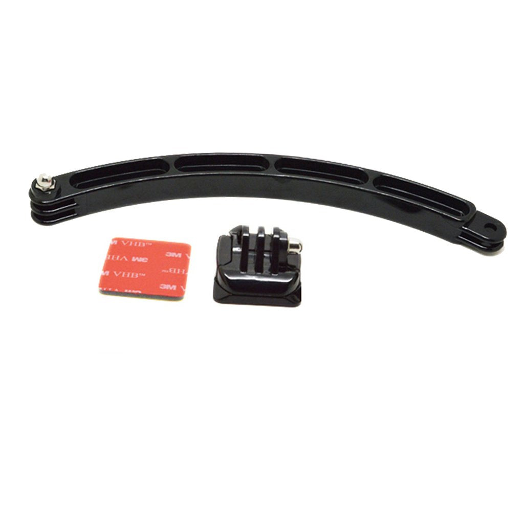 adjustable helmet extension arm for gopro