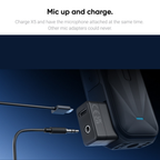 invisible mic adapter for 360 X5 camera
