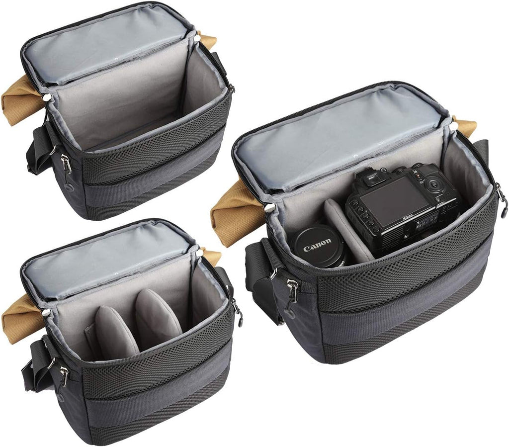 TARION XHS Hard Shell Camera Bag – Waterproof Sling for DSLR