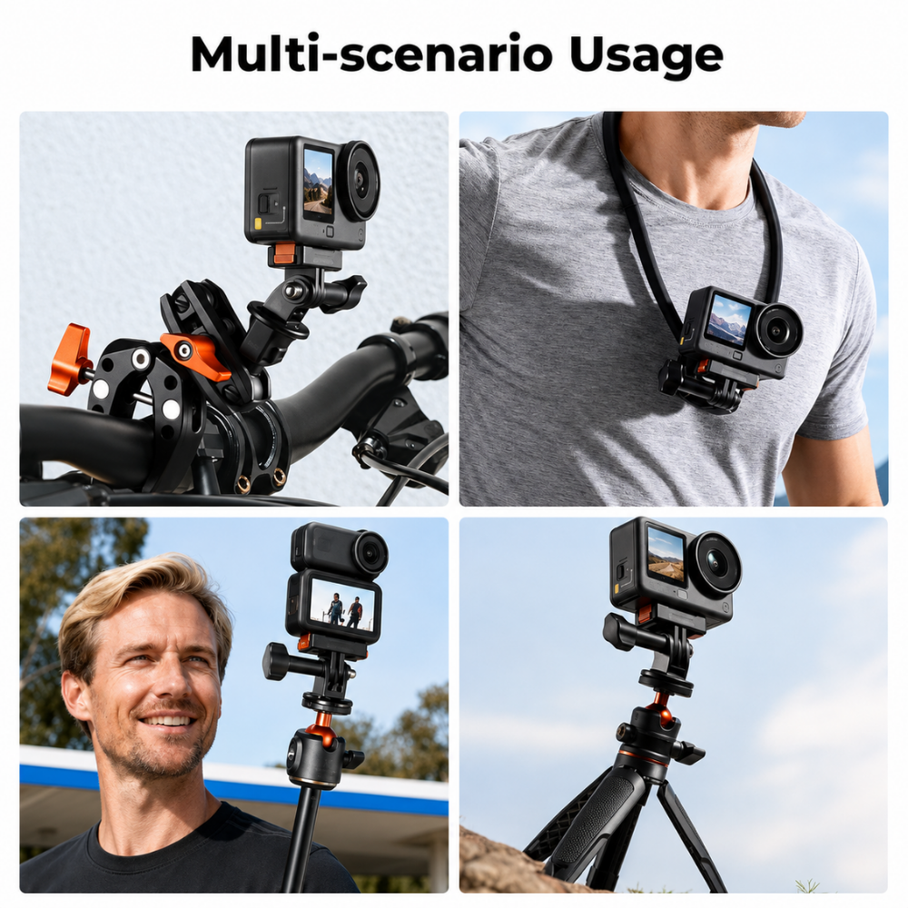 Magnetic Adapter Mount for Osmo Action 6 chest mount