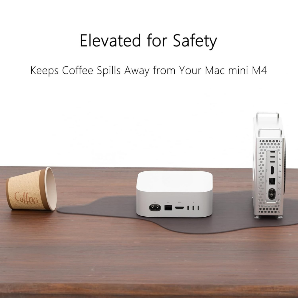 mac mini m4 shockproof stand case