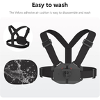 DJI Osmo Action 6 adjustable chest harness strap