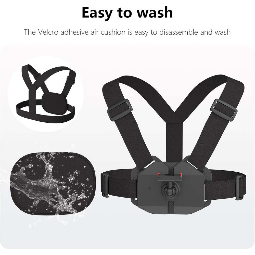 DJI Osmo Action 6 adjustable chest harness strap