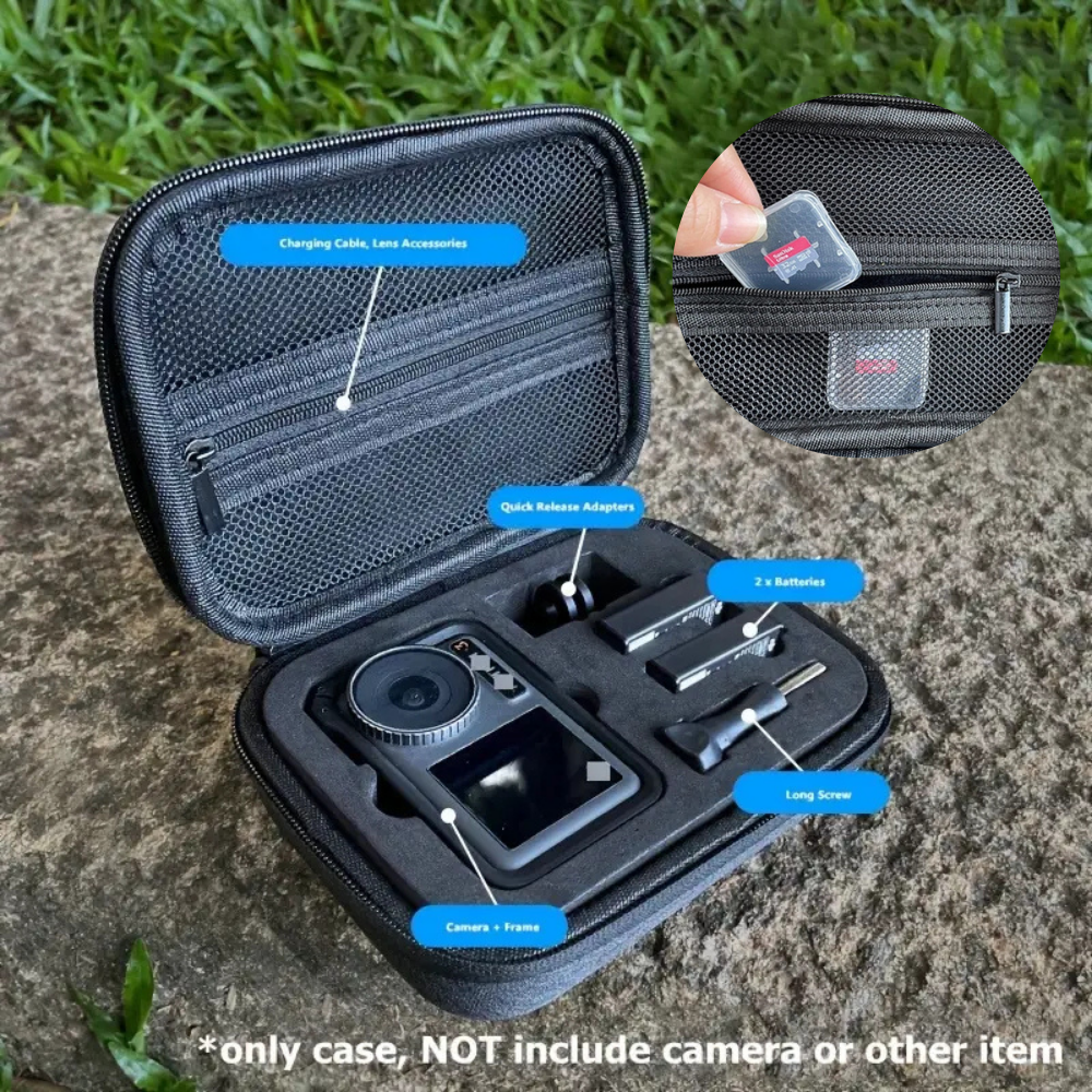 action camera carrying case eva