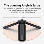 Portable mini tripod for vlogging