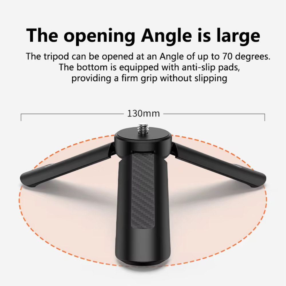Portable mini tripod for vlogging