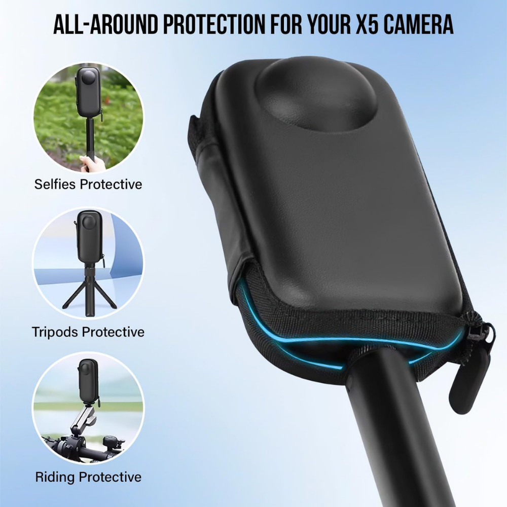 Adhesive mount bundle for Insta360 One X5 outdoor shooting