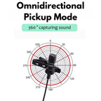 Lavalier microphone for DJI Osmo Action 3