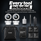 Insta360 X6 Rear Lens Replacement Kit