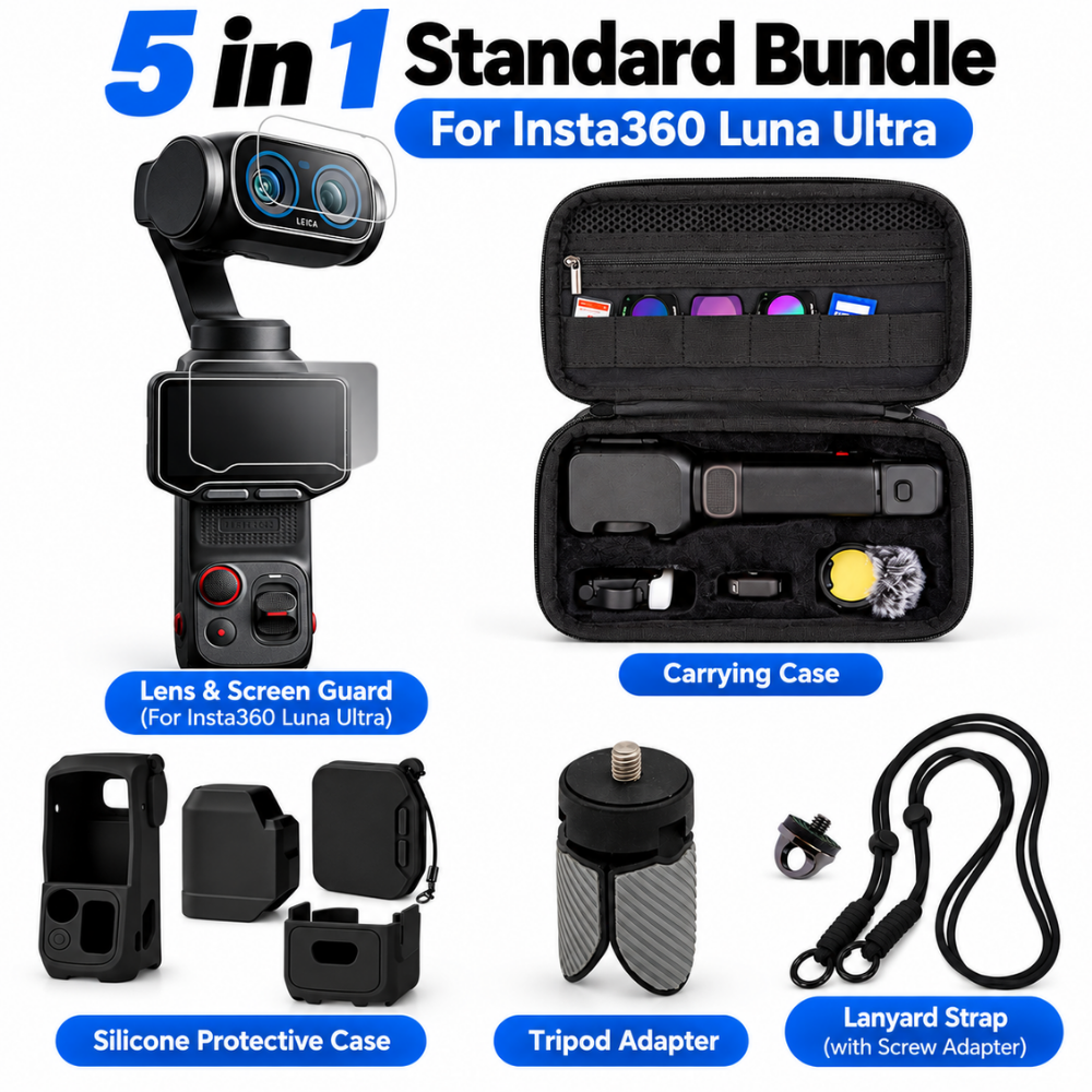 EVA Carry Case for Insta 360 Luna Ultra Camera