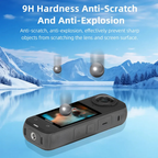 HD clear tempered glass for Insta360 X5 and X4 cameras