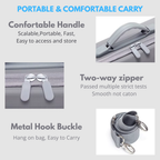 eva drone case with accessory storage pocket