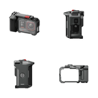 camera grip with cold shoe shutter button
