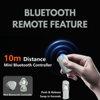 bluetooth selfie stick for vlogging