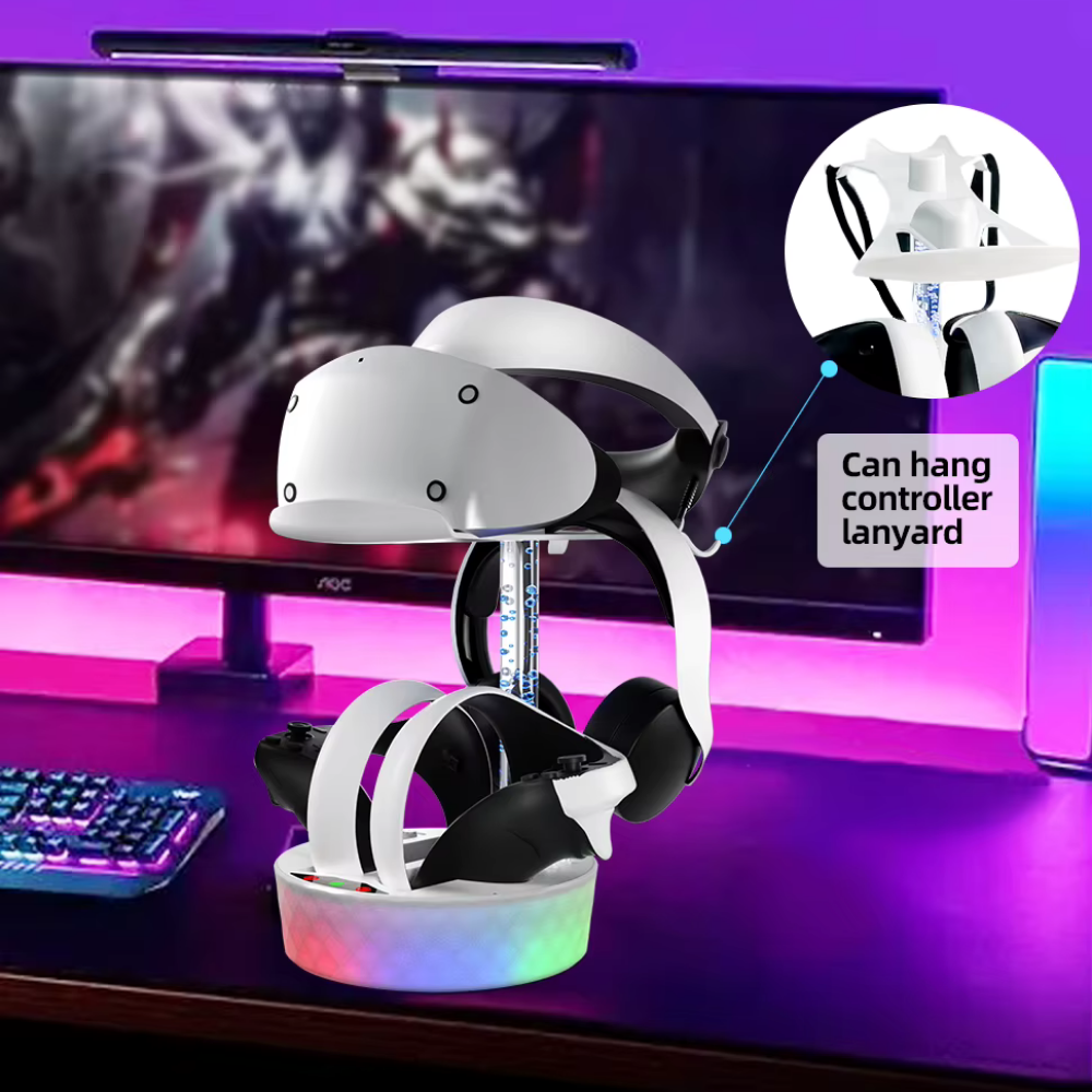 PS VR2 controller charging dock storage base stand