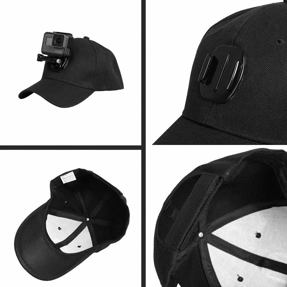 Head Mount, Cap Mount, Action Mount, Camera Cap, Quick Release, J Hook, Buckle Mount, Nylon Cap, Adjustable Mount, Hands-Free, POV Mount, Outdoor Gear, Filming Gear, Travel Accessory.