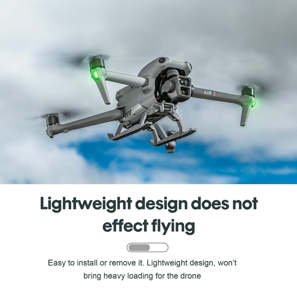 foldable landing gear for dji air 3
