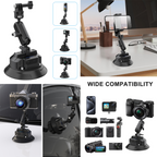auto pressure maintaining electric suction camera mount
