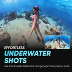 Insta ONE X4 Underwater Cover, Waterproof Case for Insta ONE X4 Action Camera
