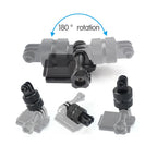 GoPro and DJI compatible 360° mounting accessory