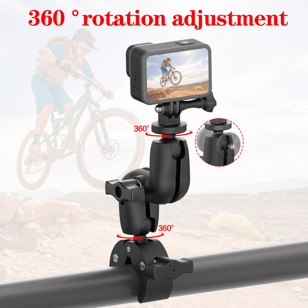 Yantralay metal handlebar mount for GoPro Hero and DJI Osmo Action
