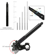 insta onex3 bullet time bundle invisible stick for handlebar mount 