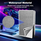 ps5 slim protective cover with cable access