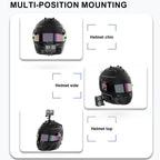 Motorcycle Helmet Chin Mount for Go pro Hero,Insta 360, 