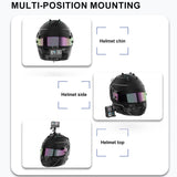 Motorcycle Helmet Chin Mount for Go pro Hero,Insta 360, 