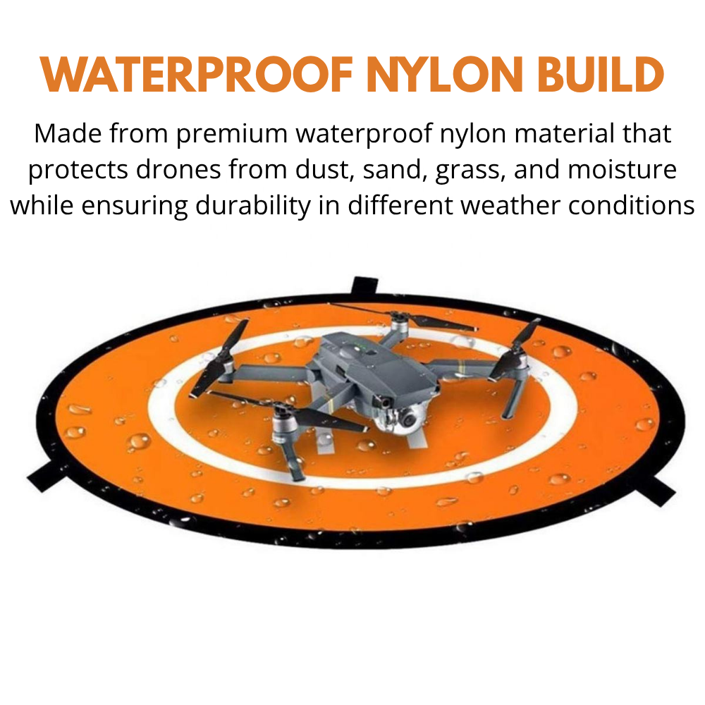 Universal Drone Landing Pad for DJI Neo2, Air 3S Mini 5 Pro And Other Drones | 75cm Foldable Waterproof - Yantralay - School Of Gadgets