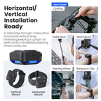 usb c rechargeable action camera remote